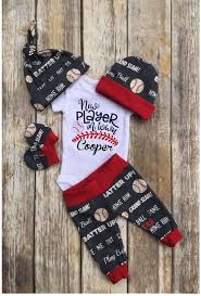 Baby Boy Coming Home Outfit Baseball Personalized Baby Boy Outfit Navy Red Take Home Newborn Outfit Retro Baby Boy Layette And Hat Set In 2021 Personalized Baby Boy Retro Baby Newborn Outfit
