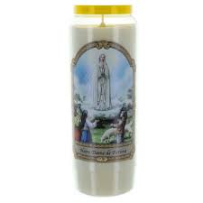 Things to do near our lady of fatima shrine. Our Lady Of Fatima Novena Candle 17 5cm
