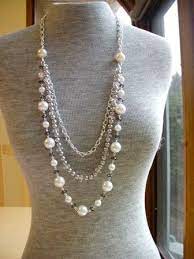 Long Pearl Necklace Opera Length Necklace Rope Pearl Necklace Pearl Necklace Crystal Pearl Necklace Long Pearl Necklaces Trending Necklaces Beaded Jewelry