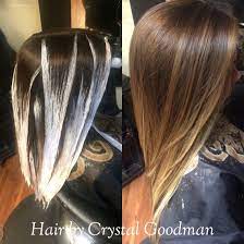 Hand Painted Balayage Hair Matrix Long Hair Ombre Hair By Crystal Goodman Hair Color Techniques Long Hair Styles Hair Techniques