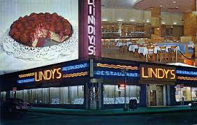 Lindy S Restaurant Broadway New York Ny York Restaurants New York City City Postcard