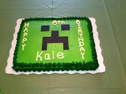 Pin Von Bridget Atkinson Auf For Amanda Minecraft Kuchen Geburtstagskuchen Fur Jungen Minecraft Party