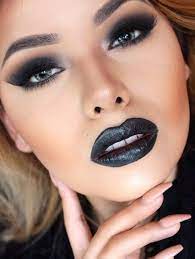 Sky E S Photo Beautylish Black Lipstick Makeup Angel Makeup Dark Makeup
