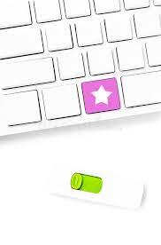 Luckily not on the keys, but still on my keyboard. Closeup Of A Computer Keyboard With Blank Keys And Star Key White Keyboard Isolated On White Background Stock Photo Image Of Electronics Laptop 33408364