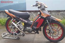 Modifikasi vega road race harian. Yamaha Vega Terbengkalai Jadi Motor Road Race Dengan Spesifikasi Gahar Gridoto Com
