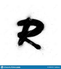 Check spelling or type a new query. Graffiti Thin R Schriftart In Schwarz Uber Weiss Gespruht Vektor Abbildung Illustration Von Zeichen Abbildung 155831251