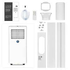 You can find the model number and total number of manuals listed below. Jhs 8 000 Btu Small Portable Air Conditioner 3 In 1 Floor Ac Unit With 2 Fan Speeds Remote Control And Digital Led Display Cover Up To 200 Sq Ft White Pricepulse