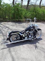 Lets See Your Lowered Softails No 4x4 S Please Harley Davidson Forums Voitures Et Motos Harley Choppers