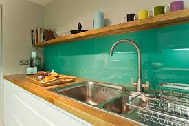 How do you clean back painted glass? Back Painted Glass Backsplash Diy Trial Run Addicted 2 Decorating