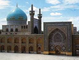 Masjid I Shah Mosque Built In 1598 In Isfahan Iran The Dome Is 177 Ft 54 M High Islamic Architecture Mosque Building