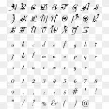 We have 21 free gangster fonts to offer for direct downloading · 1001 fonts is your favorite site for free fonts since 2001 Curvy Tattoo Font Gangster Cursive Tattoo Fonts Hd Png Download 436x794 5747776 Pngfind