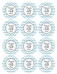 Printable Thank You Tags Birthday Party Baby Shower Diy Favor Tags Elephant Powder Blue Chevron Baby Shower Diy Tags Digital Pdf 57 Baby Shower Favors Diy Baby Shower Diy Diy Favor Tags