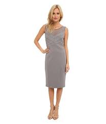 Jessica Simpson Sleeveless Paneled Bodice Dress With Straight Skirt Storm Front 6pm Com Bodice Dress Straight Skirt Cute Dresses