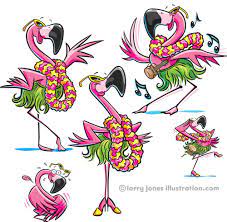 Fiona Flamingo Character Mascot Flamingo Illustration Flamingo Logo Flamingo Pictures