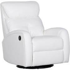 Maybe you would like to learn more about one of these? White Leather Swivel Rocker Recliner Off 67 Dhwani Pm Pulse Com