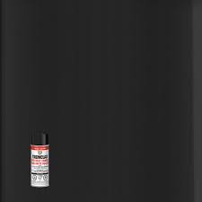Sw tricorn black lives in the neutral paint family and is a darker shade of black than iron ore and black fox. Tremclad High Heat Enamel In Gloss Black 340 G Aerosol Spray Paint The Home Depot Canada