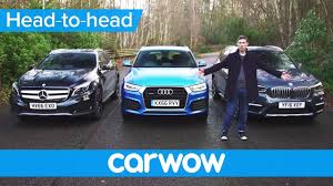 Bmw X1 Vs Mercedes Gla Vs Audi Q3 2017 Suv Review Mat Watson Reviews Youtube