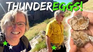 Rockhounding and Cutting THUNDEREGGS from Succor Creek Oregon