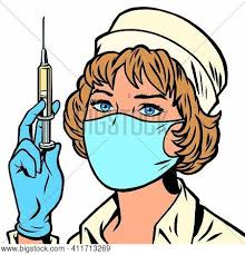 Vaccine for me but not for thee. Nurse Syringe Vaccine Vector Photo Free Trial Bigstock