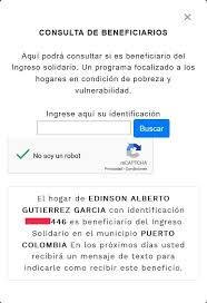 Maybe you would like to learn more about one of these? Ingreso Solidario Cuestion Publica