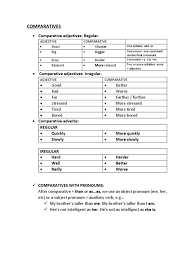 Comparative adjectives are used to compare differences between the two objects they modify (larger, smaller superlative adjectives are used to describe an object which is at the upper or lower limit of a quality (the tallest, the smallest, the fastest, the highest). Comparative Superlative Quantifiers Pdf Adjective Style Fiction