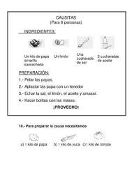 Se trata de dinámicas heredadas y transmitidas de generación en generación, por lo general involucrando el uso del cuerpo y de elementos de la. Texto Instructivo Causita Rellena Texto Instructivo Para Ninos Instructivos Para Ninos Texto Argumentativo