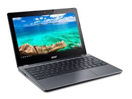 Acer C740-C3P1 Chromebook (Chrome OS, Intel Celeron 3205U 1.5 GHz, 11.6"  LED-lit Screen, Storage: 16 GB, RAM: 2 GB) Grey