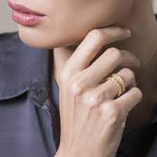 Get it as soon as thu, aug 26. Spiral Ring Adjustable Wire Crochet Ring Gold Layered Ring Stack Yooladesign
