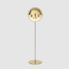 The Multi Lite Pendant Embraces The Golden Era Of Danish Design With Its Characteristic Shape Of Two Opposing Ou With Images Brass Floor Lamp Floor Lamp Rustic Floor Lamps