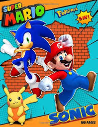 For free, mario&sonic at the olympic winter games coloring pages are available in the internet. 3 In 1 Coloring Book Sonic Super Mario Pokemon 100 Illustrations Great Coloring Book For Boys Girls Toddlers Preschoolers Kids Ages 3 6 6 8 8 12 Buy Online In Sweden At Sweden Desertcart Com Productid 187909544