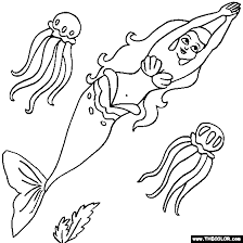 You can print or color them online at getdrawings.com for absolutely free. Mermaids And Undersea World Online Coloring Pages