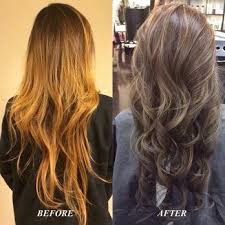 Color Correction Ash Neutral Or Cool Colors Will Tone Down Any Orange Brassy Highlights Or Bleaching Color Correction Hair Balayage Hair Hair
