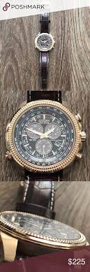 Men S Citizen Eco Drive Watch In Excellent Condition Men S Chronograph Citizen Eco Drive Wr10bar Gn 4w S Watch Eco Drive Watches Genuine Leather Citizen Eco