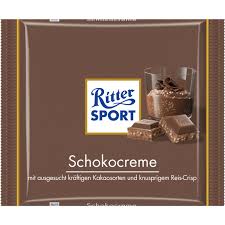 Ritter sport mandel orange 3.5oz (100g) dark almond & orange dark, crunchy & sweet crunchy roasted pieces of californian almonds and sweet orange peel, coated in 100% sustainably sourced cocoa. Seite Nicht Gefunden Ritter Sport Schokocreme Schokolade