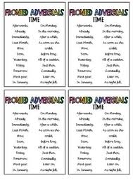 Name three useful time fronted adverbials. Rainbow Fronted Adverbials A5 Prompts By Miss Smith S Creative Classroom