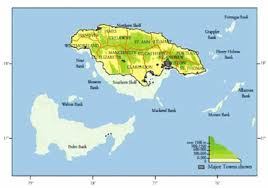 Major Fishing Areas Of Jamaica The Island Shelf Consisting