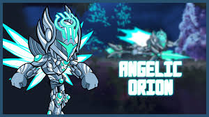 This skin comes with unique weapon skins: Angelic Orion Brawlhalla Mods
