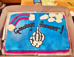 Read on for more tips and suggestions on personalizing your goodbyes. Kind Of Mean But Definitely Funny Farewell Cakes 25 Pics