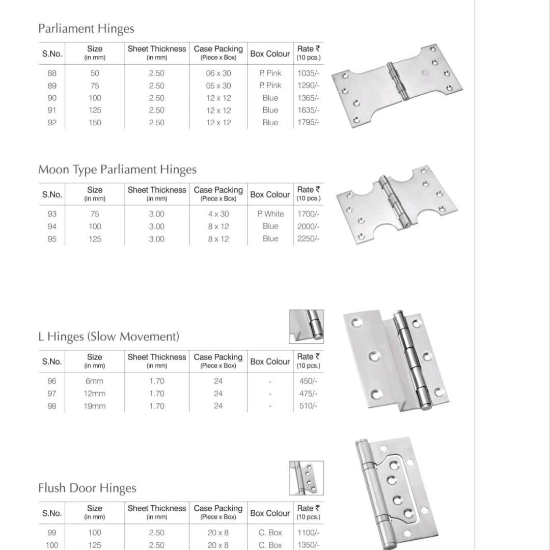 ss parliament hinges product image