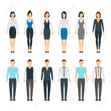 The suit doesn't have to be treated like the business accomplice it always has been. Cartoon Business People Set Staff Formal Dress Style Fashion Royalty Free Cliparts Vectors And Stock Illustration Image 84362139