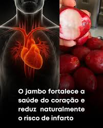 O jambo é considerado um aliado da saúde do coração, graças aos nutrientes que contém. Rico em fibras, antioxidantes e potássio, o fruto ajuda a controlar a pressão arterial, reduzir inflamações e