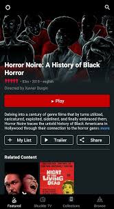 The streaming service features movies, tv shows, documentaries, podcasts. David Friend On Twitter Shudder S Original Documentary Horror Noire About The History Of Black Representation In Scary Movies Is A Great Watch For Cinephiles It S Available To Stream For Free On The