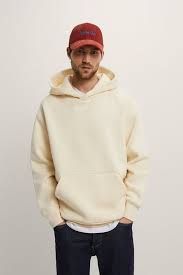 Premium Hooded Sweatshirt Sweatshirts Beige Hoodie Mens Hooded Sweatshirts