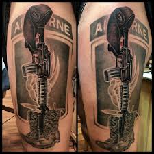 101 best american flag tattoos: Exposed Temptations Tattoo Fallen Soldier Tattoo Soldier Tattoo Airborne Tattoos