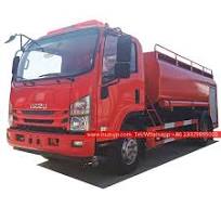ISUZU NPR 8 ton fire fighting water pump truck