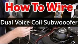 19 2 2 ohm wiring diagrams pictures has been published by author and has been branded by wiring blogs. Subwoofer Wiring Dual 2 Ohm Voice Coils How To