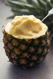 Fresh 3 Ingredient Pineapple Sorbet Sorbet Recipes Sorbet Dessert Pineapple Recipes