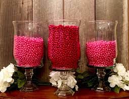 Set Of 3 Large Glass Candy Buffet Jars