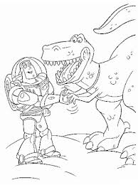 2396x3411 t rex coloring sheets beautiful volcano pages printable. Buzz Lightyear And Rex Toy Story Kids Coloring Pages