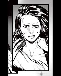 Ashley Witter's cover to Laura Kinney: Sabretooth #2 * * * #art #artist  #artofinstagram #artsy #drawing #illustration #digitalart #painting #marvel  #laurakinney #laura #gabby #wolverine #sabretooth #x23 #xmen #honeybadger  #battle #claws #portrait ...